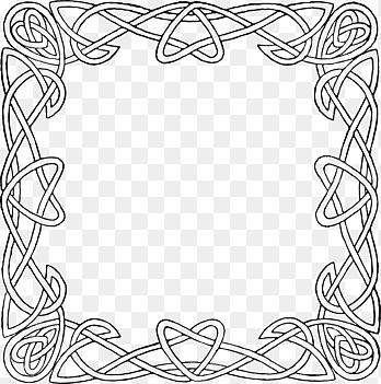 Орнамент кельтский металл круглый