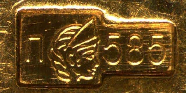 Золото 585 сплав каких металлов