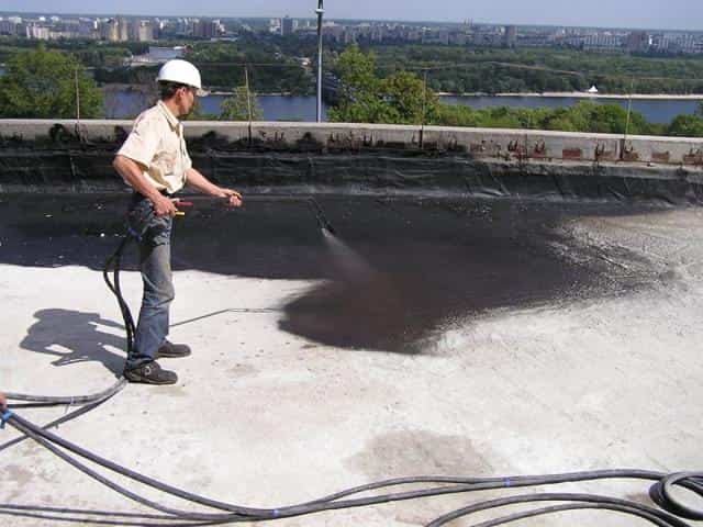 Гидроизоляция крыши по металлу