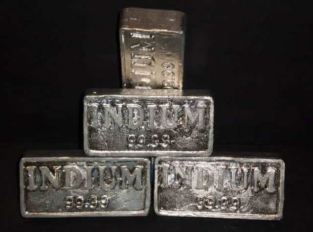 Происхождение названия металла индий