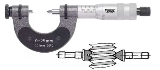 Микрометр для проверки толщины металла