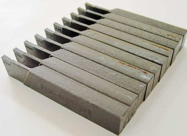 Марки и виды инструментальной стали: описание углеродистых, легированных и быстрорежущих