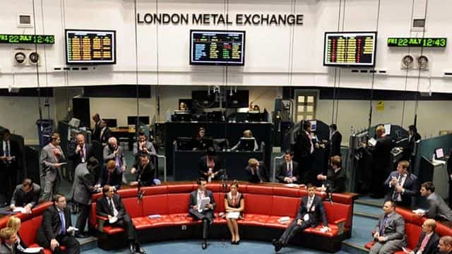 Торги на лондонской бирже металлов