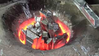 Печка для плавления металла