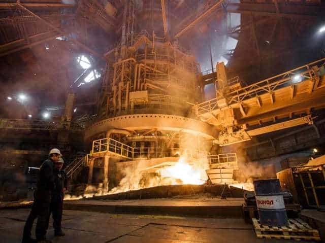 Производство металла заводы россии