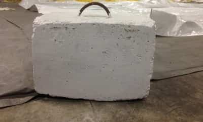 Масса 1 м3 бетона с арматурой