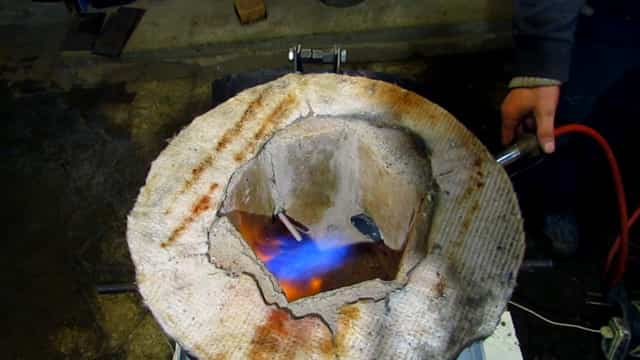 Печка для плавления металла
